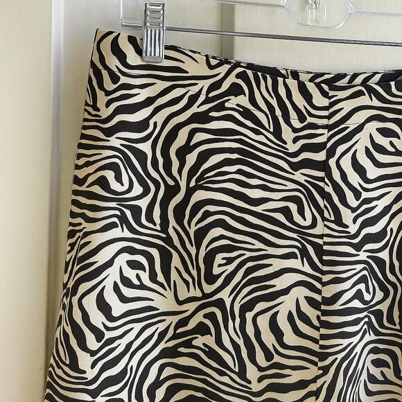 Free People Nigel Preston Side Tie Zebra Pants - Picture 4 of 8